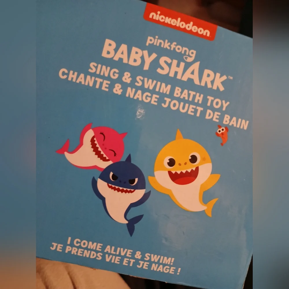 Yellow baby shark Toy for kids